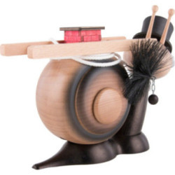 Smoker - Snail Sunny Chimney Sweep Snail - 16 cm / 6.3 inch