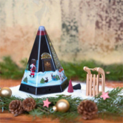 Metal Smoking Pyramid - 13,7 cm / 5.4 inch