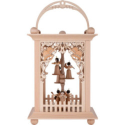 Pyramid Lantern - Bells and Angels - 38 cm / 15 inch