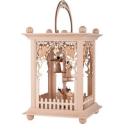 Pyramidenlaterne Glocken und Engel - 38 cm