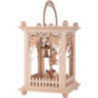 Pyramid Lantern - Bells and Angels - 38 cm / 15 inch