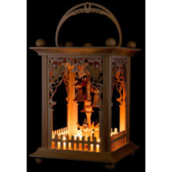 Pyramid Lantern - Bells and Angels - 38 cm / 15 inch