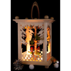 Pyramid Lantern - Forest and Imps - 38 cm / 15 inch