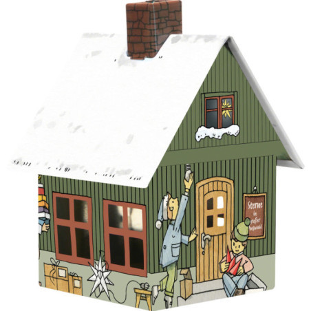 Metal Smoking Hut - "Manufactory of Stars" - 9,8 cm / 3.9 inch