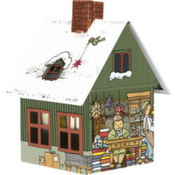 Metall-Räucherhaus "Manufaktur der Sterne" - 9,8 cm