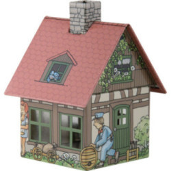 Metal Smoking Hut - "Brewery" - 9,8 cm / 3.9 inch