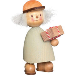 Finn with Present - 9 cm / 3.5 inch