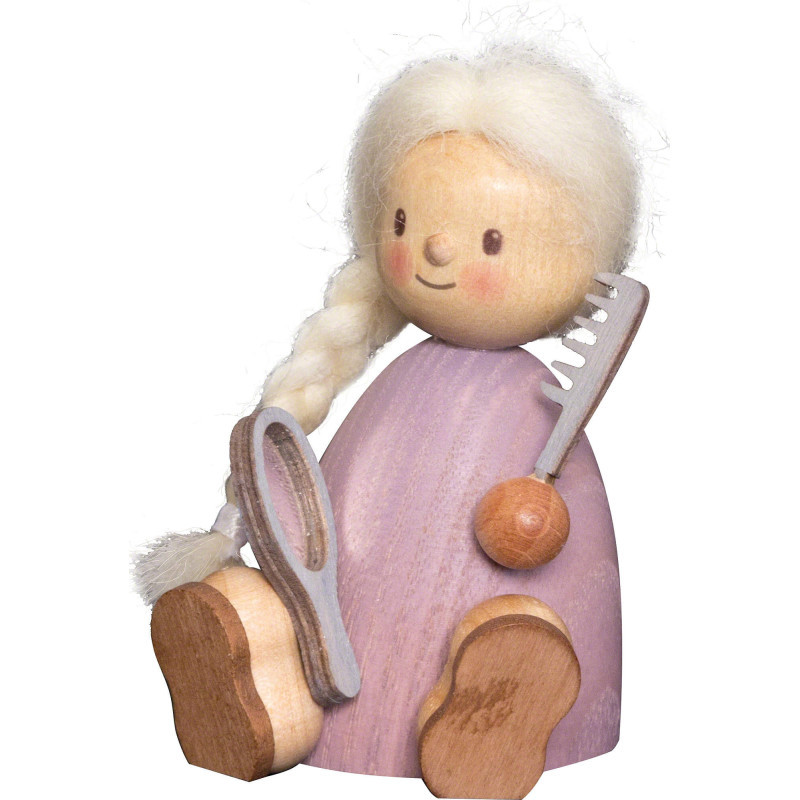 Finja with Comb and Mirror - 9 cm / 3.5 inch