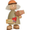 Finn mit Danke-Schild - 9 cm