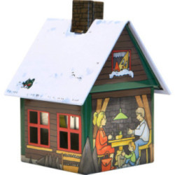 Metal Smoking Hut - "Incense Cones Land" - 9,8 cm / 3.9 inch