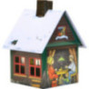 Metal Smoking Hut - "Incense Cones Land" - 9,8 cm / 3.9 inch