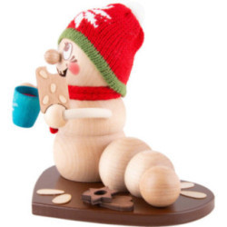 Smoker - Worm Christmas Market Rudi - 14 cm / 5.5 inch