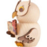 Mini-Eule mit Danke-Schild - 7 cm