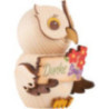 Mini-Eule mit Danke-Schild - 7 cm