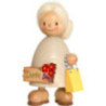 Finja mit Danke-Schild - 9 cm