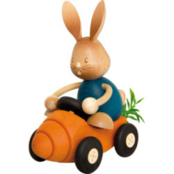 Snubby Bunny with Carrot Scooter - 14,6 cm / 5.7 inch