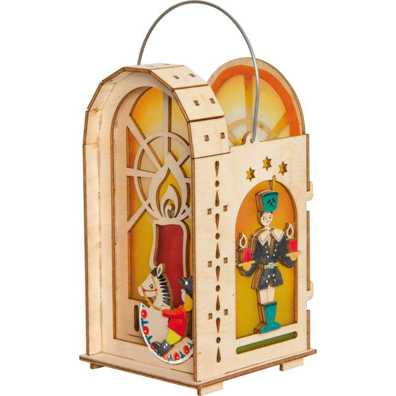 Bastelset Laterne Erzgebirge - 18 cm