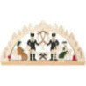 Handicraft Set - Candle Arch - Ore Mountains - 40x20 cm / 15.7x7.9 inch