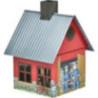 Metall-Räucherhaus "Feuerwehr" - 9,8 cm