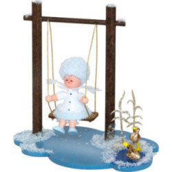 Schneeflöckchen mit Schaukel - 8,5 cm