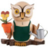 Smoker - Owl Gardener - 15 cm / 5.9 inch