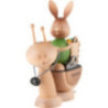 Easter Express with Stupsi Bunny and Snail Sunny - 20 cm / 7.9 inch