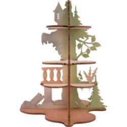 Castle Ruin for Mini Owls and Child Owls - 32 cm / 12.6 inch