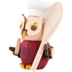 Mini Owl Cook - 7 cm / 2.8 inch