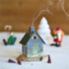 Metall-Räucherhaus "Spielzeugmacher" - 9,8 cm