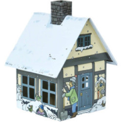 Metall-Räucherhaus "Winterfreude" - 9,8 cm