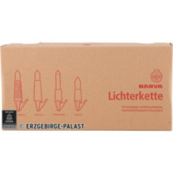 NARVA Candle Arch Chain with 10 Small Shaft Bulbs