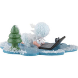 Snowflake with Laptop - 5 cm / 2 inch