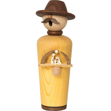 Smoker - Masterpiece with Candle Arch - 17 cm / 6.7 inch