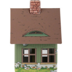 Metall-Räucherhaus "Aschenbrödel" - 9,8 cm