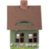 Metal Smoking Hut - "Cinderella" - 9,8 cm / 3.9 inch