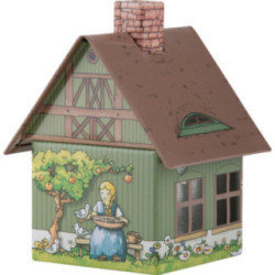 Metal Smoking Hut - "Cinderella" - 9,8 cm / 3.9 inch