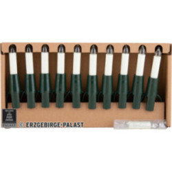 NARVA Candle Arch Chain with 10 Small Shaft Bulbs