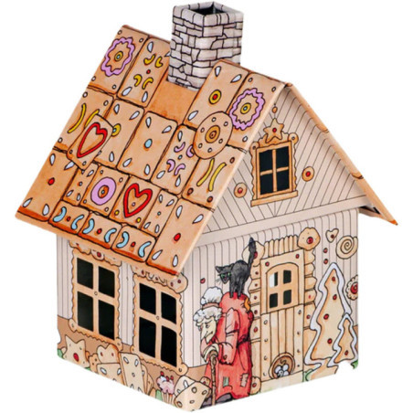 Metall-Räucherhaus "Hänsel & Gretel" - 9,8 cm