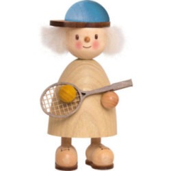 Finn mit Tennisschläger - 9 cm