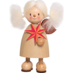 Finja Angel with Star - 9 cm / 3.5 inch