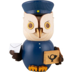 Mini-Eule Postbote - 7 cm