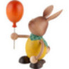 Snubby Bunny with Balloon - 14 cm / 5.5 inch