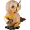 Owl Child with Bird - 4 cm / 1.6 inch