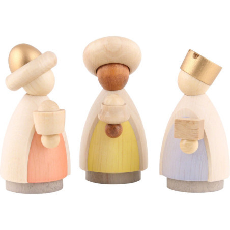 The Three Wise Men Colored - Small - 7 cm / 2.8 inch