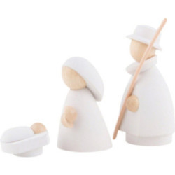 The Holy Family White/Natural - Small - 7 cm / 2.8 inch