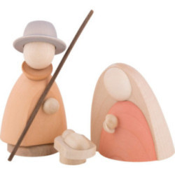 The Holy Family Colored - Large - 10,0 cm / 4.0 inch