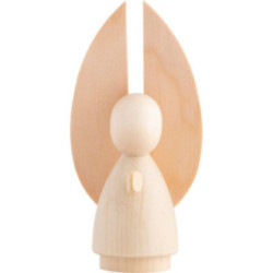 Verkündigungsengel natur - groß - 9,5 cm