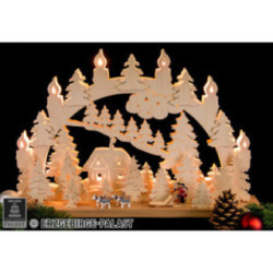 Candle Arch - Sled Dogs - 50x31 cm / 19.7x12.2 inch