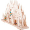Candle Arch - Winter Fun - 50x31 cm / 19.7x12.2 inch