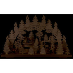 Candle Arch - Winter Fun - 50x31 cm / 19.7x12.2 inch